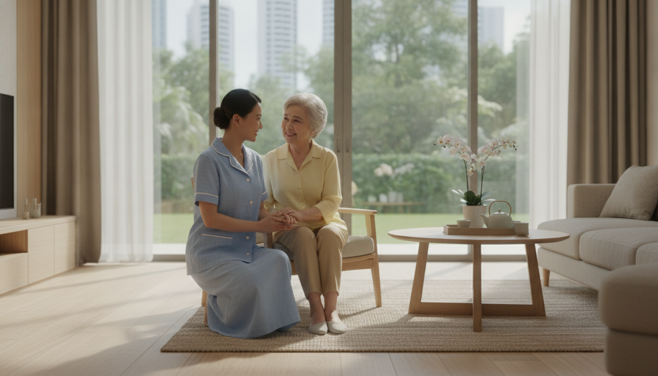 How to apply for a foreign domestic worker for eldercare